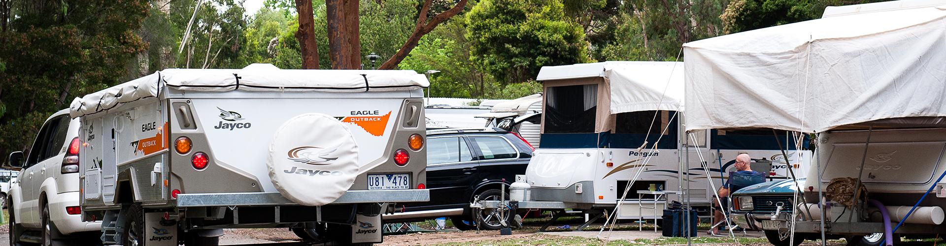 BIG4 Yarra Valley Park Lane Holiday Park - Powered Caravan and Motorhome sites - Car Driving in